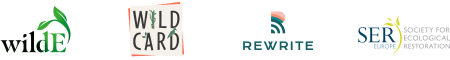 Logos for: wildE, Wildcard, Rewrite and SER